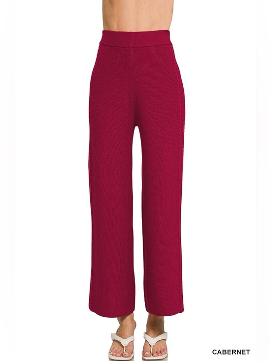 Zenana Outfitters Pants - Zenana Viscose Sweater Pants